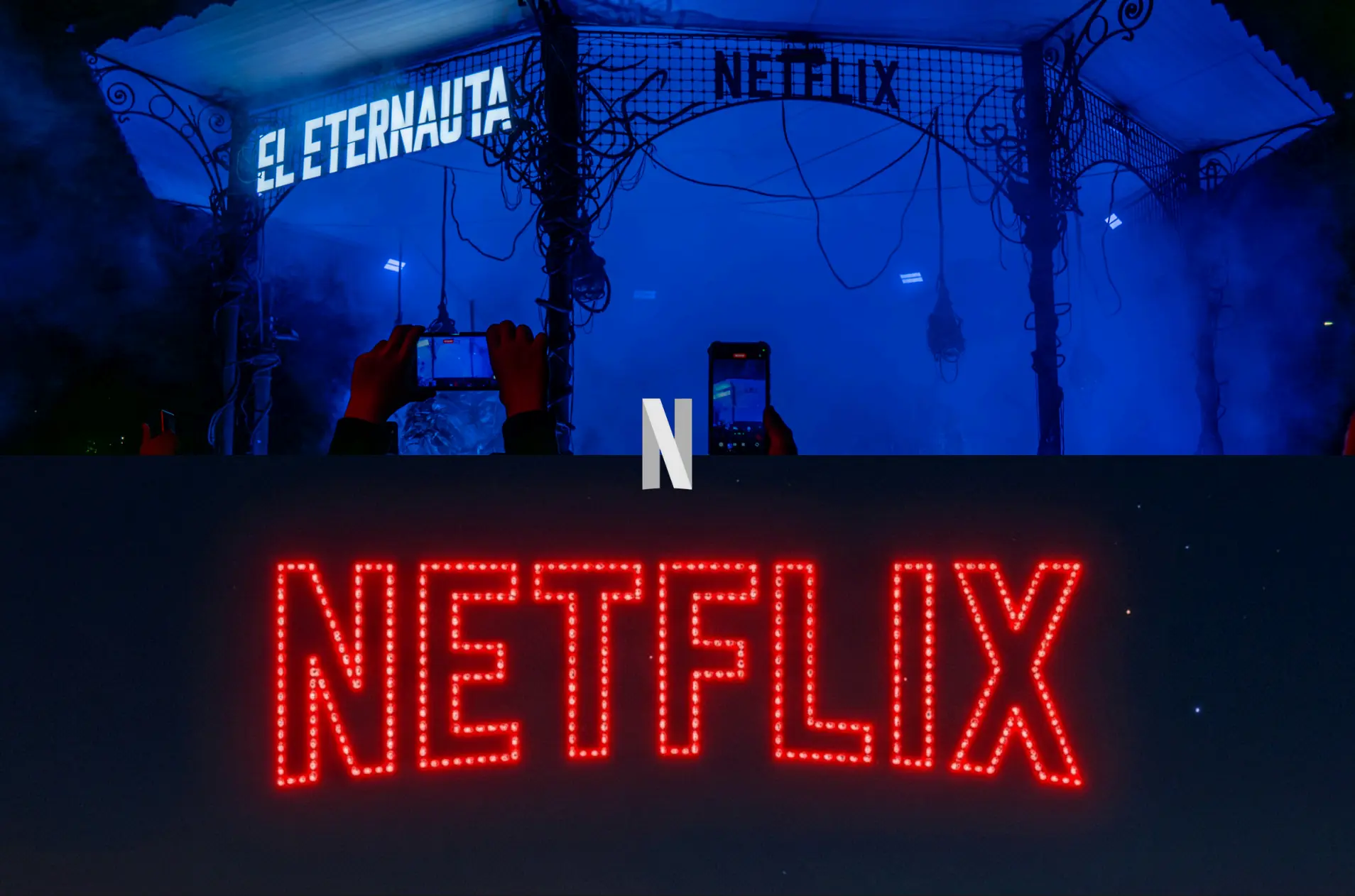 Show de drones — NETFLIX — EL ETERNAUTA