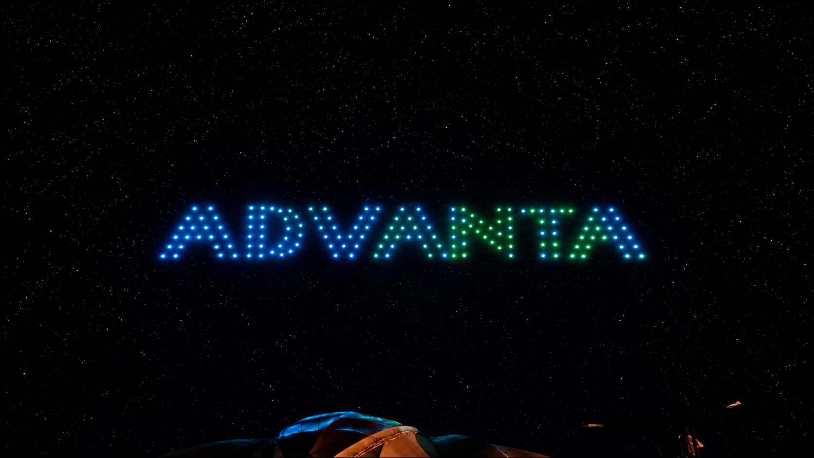 Show de drones para ADVANTA